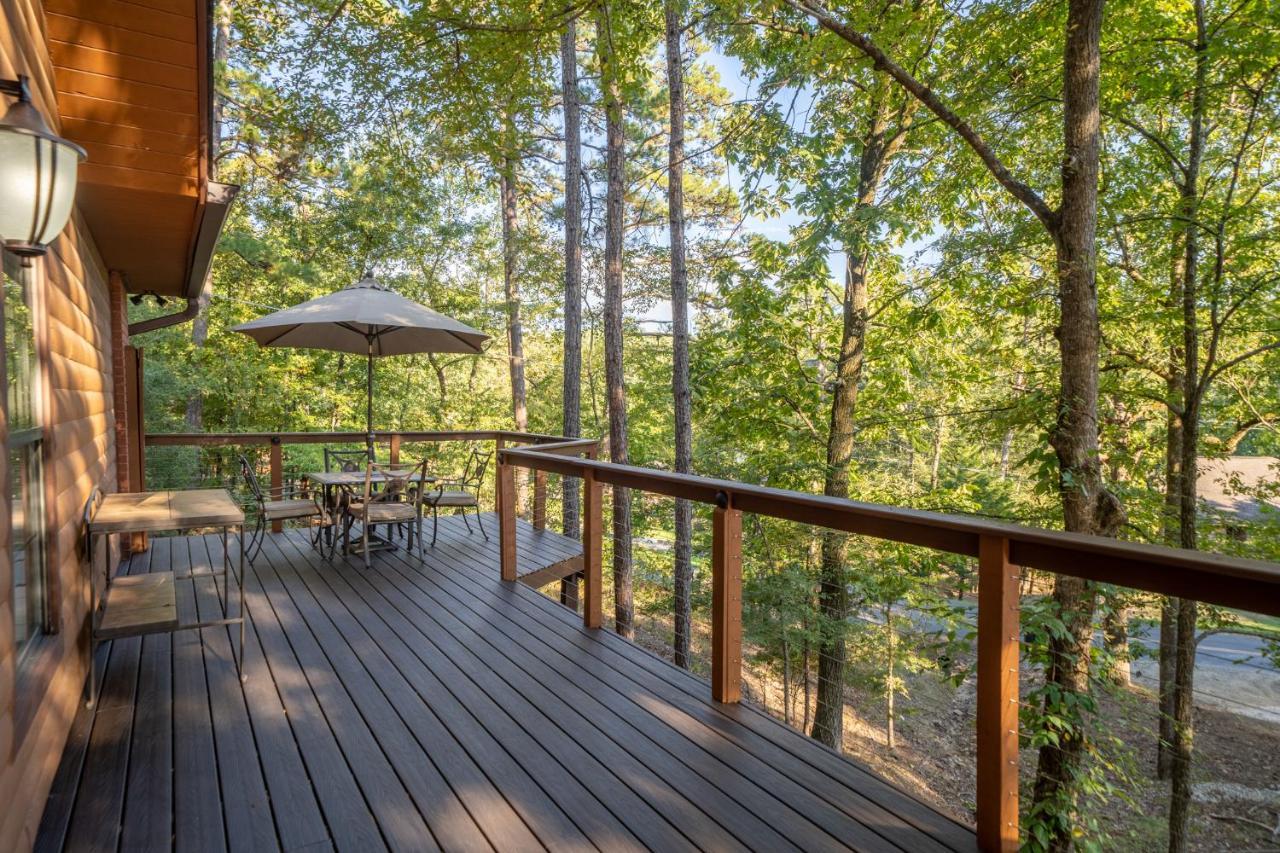 Luxury Rock Creek Cabin W Deck By Lake Hamilton Hot Springs Bagian luar foto