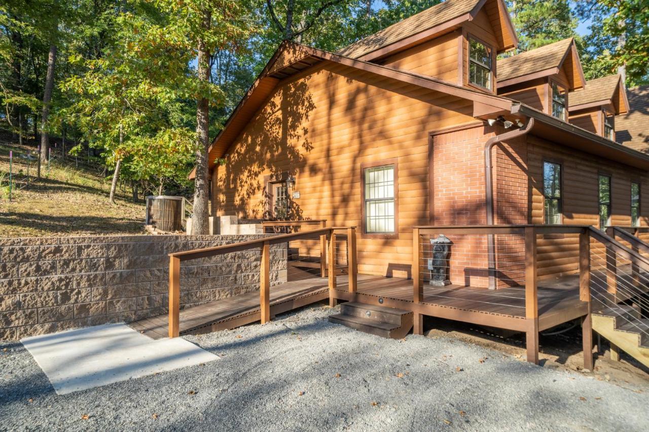 Luxury Rock Creek Cabin W Deck By Lake Hamilton Hot Springs Bagian luar foto