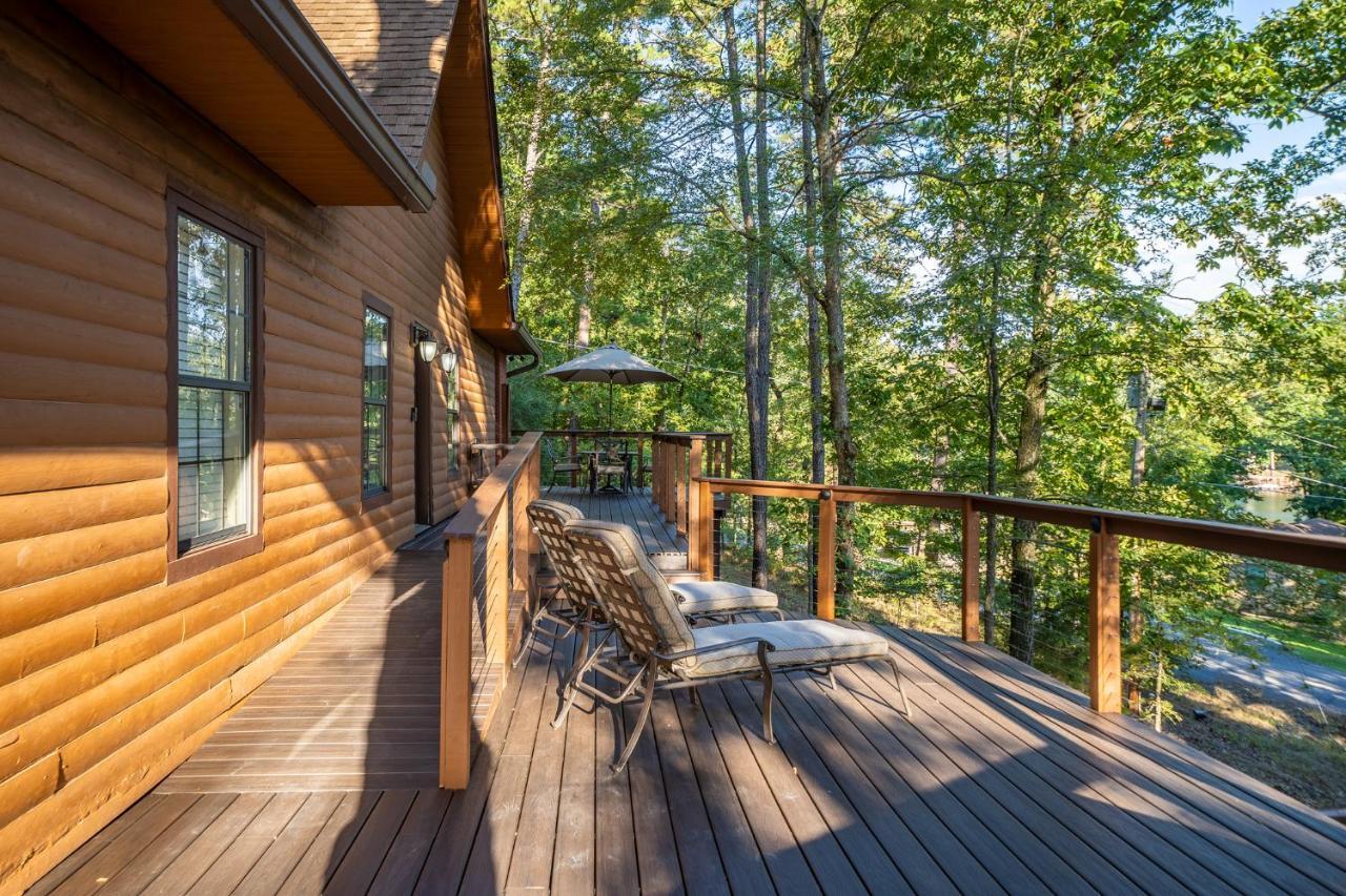 Luxury Rock Creek Cabin W Deck By Lake Hamilton Hot Springs Bagian luar foto